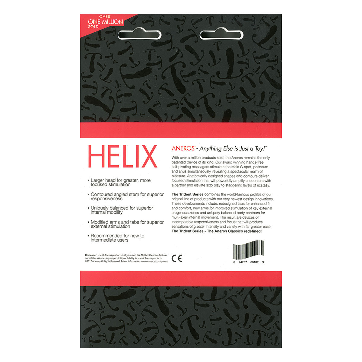 Aneros Helix Trident Male G-Spot Stimulator