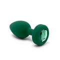 b-Vibe Vibrating Jewel Plug M/L - Emerald