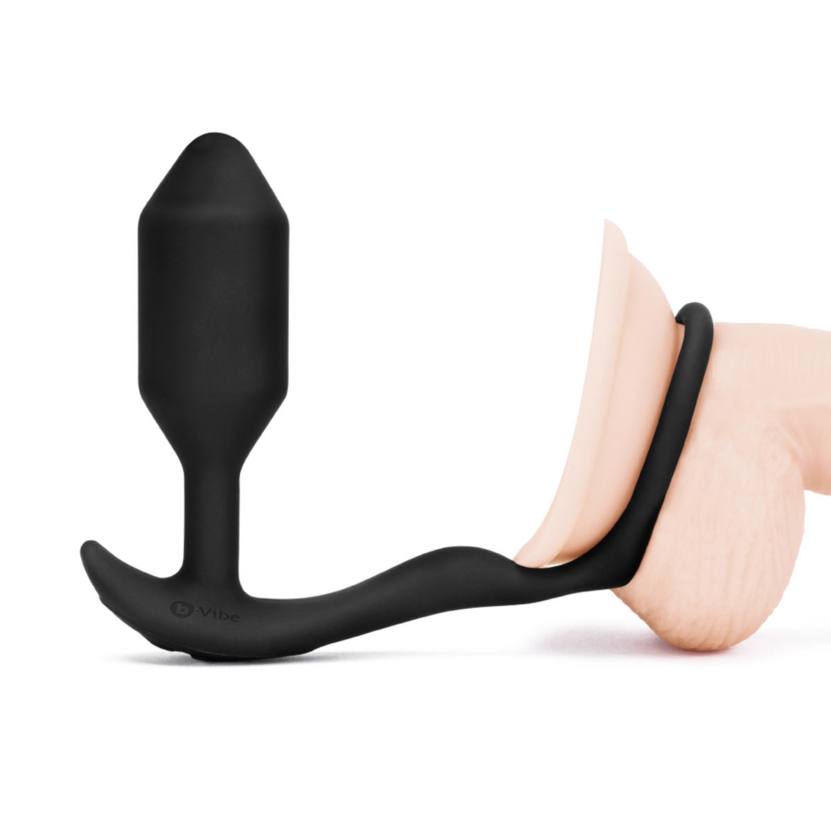 b-Vibe Vibrating Snug & Tug M Black