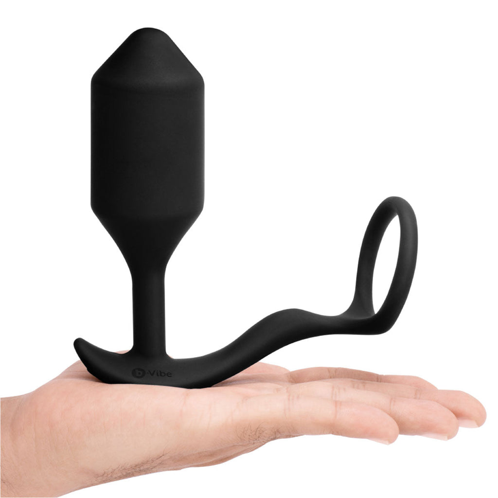 b-Vibe Vibrating Snug & Tug XL Black