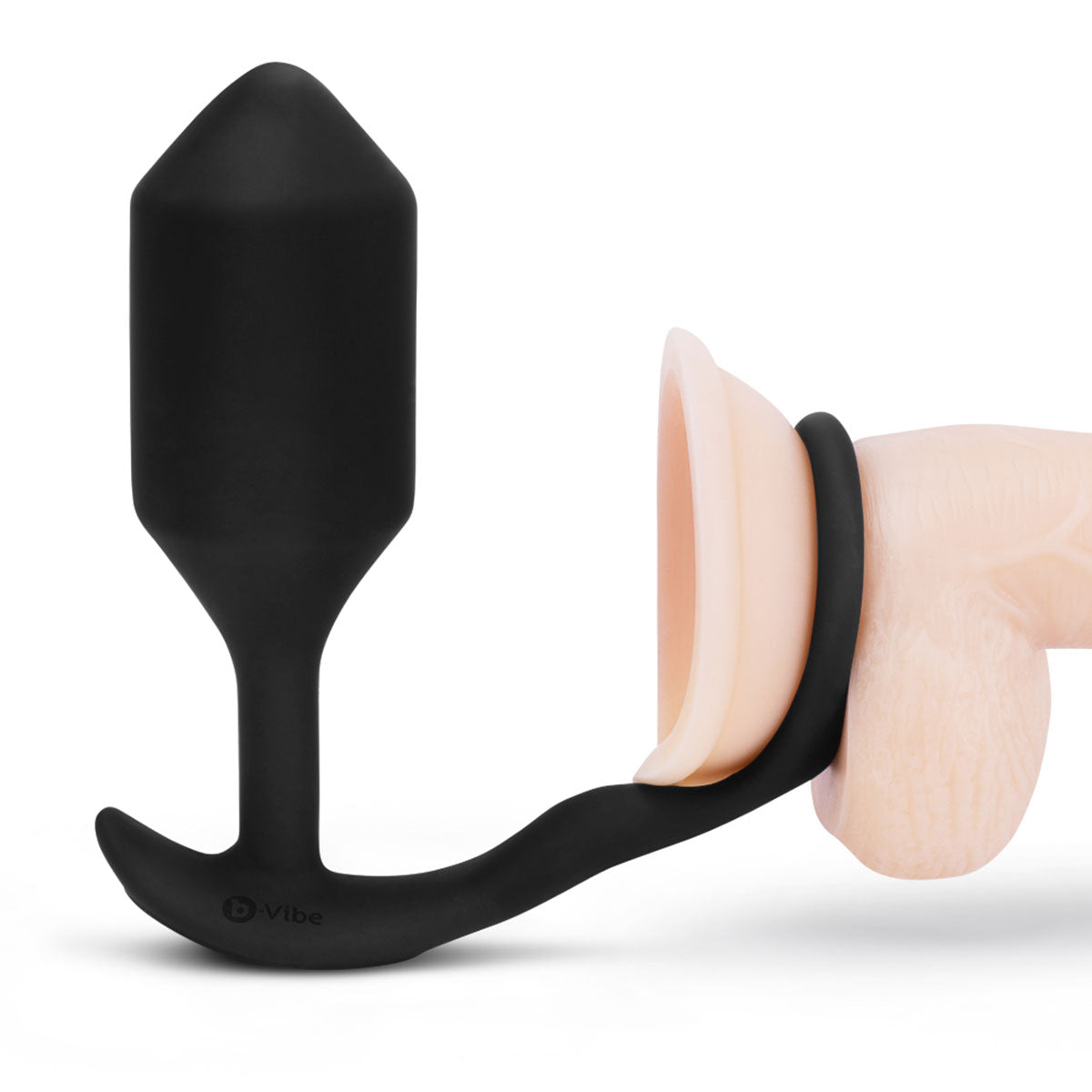 b-Vibe Vibrating Snug & Tug XL Black
