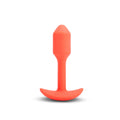 b-Vibe Vibrating Snug Plug 1 S Orange