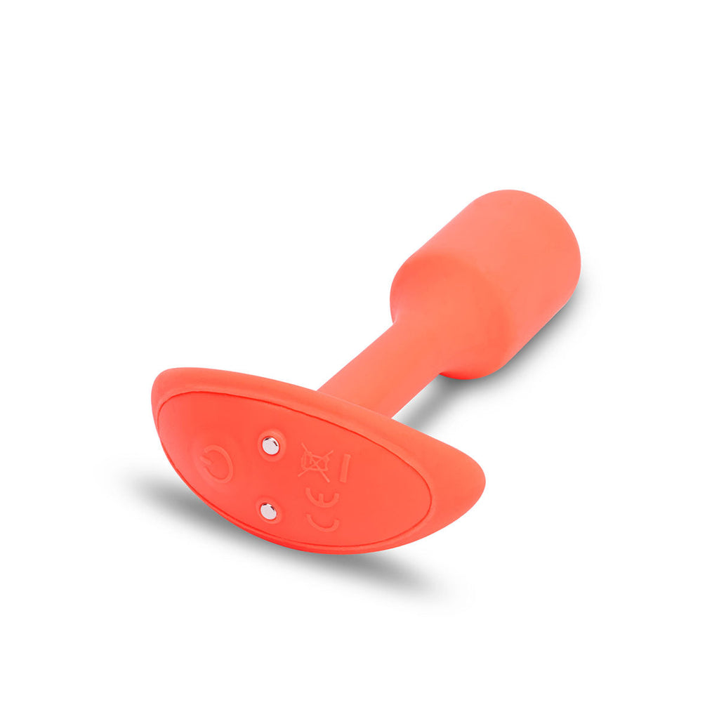 b-Vibe Vibrating Snug Plug 1 S Orange