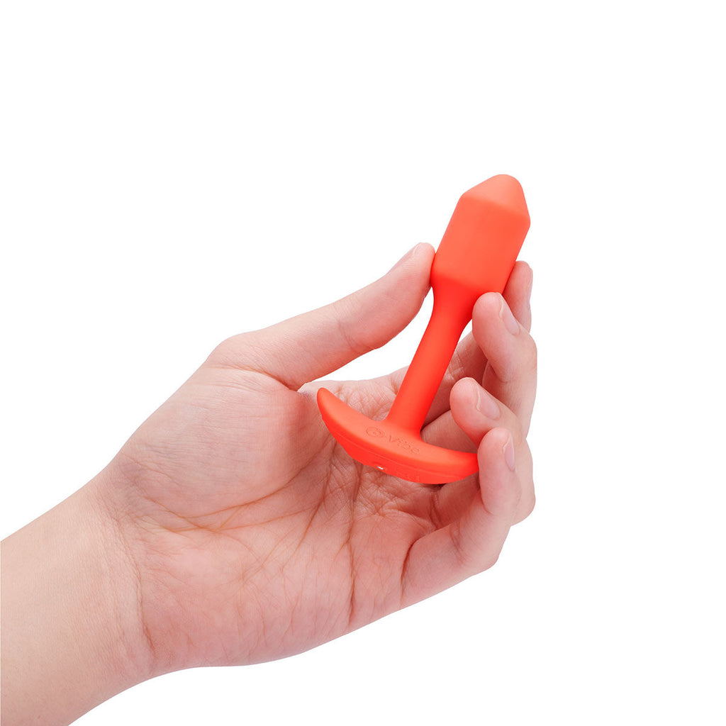 b-Vibe Vibrating Snug Plug 1 S Orange