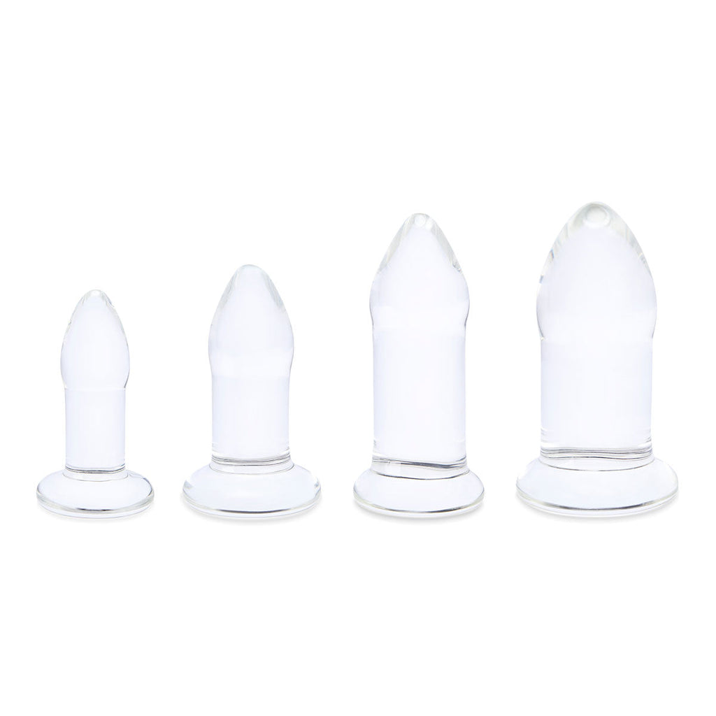 b-Vibe Glass Anal Dilators Set