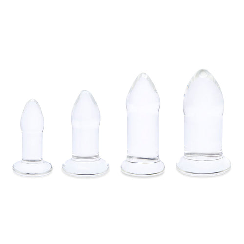 b-Vibe Glass Anal Dilators Set