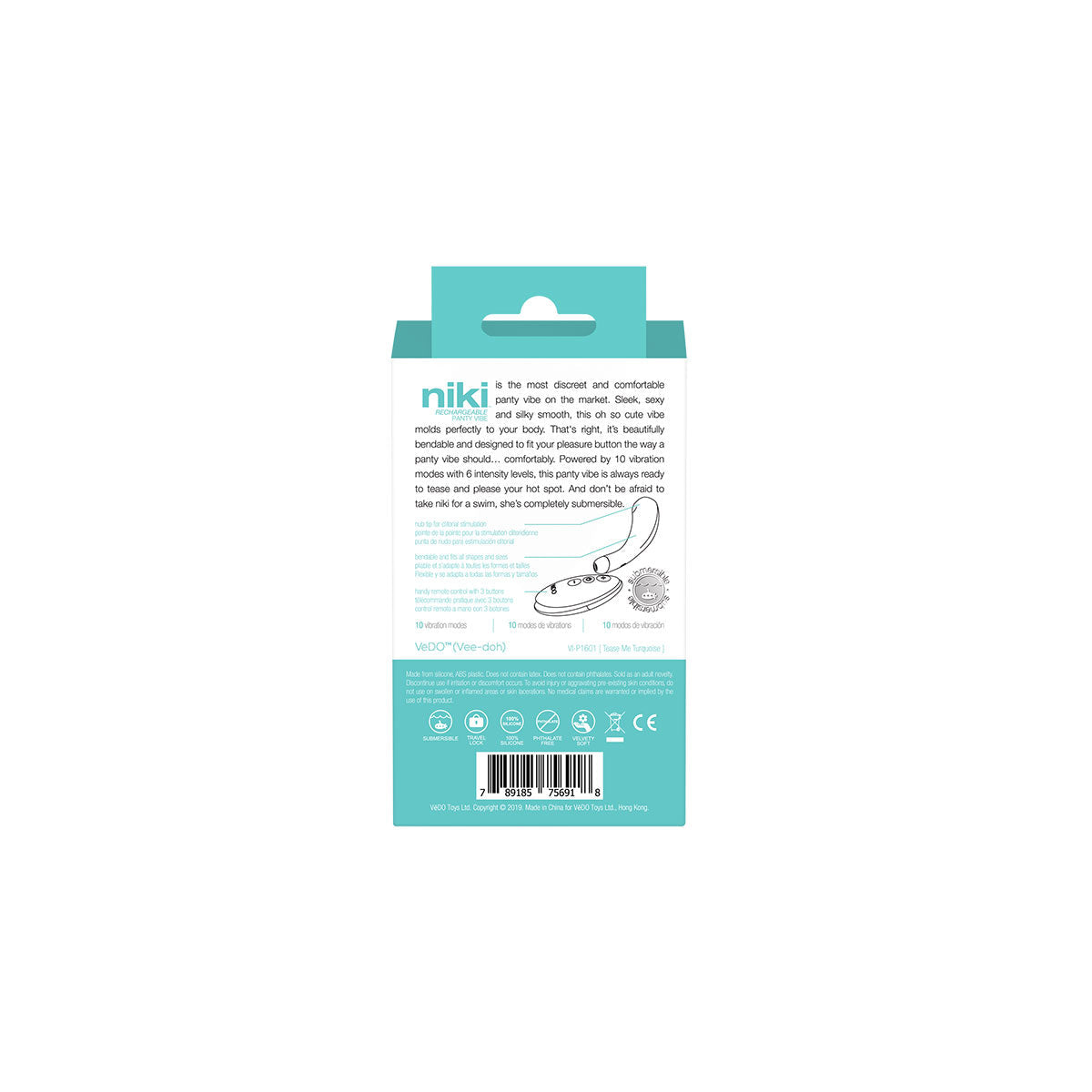 VeDO Niki Panty Vibe - Turquoise