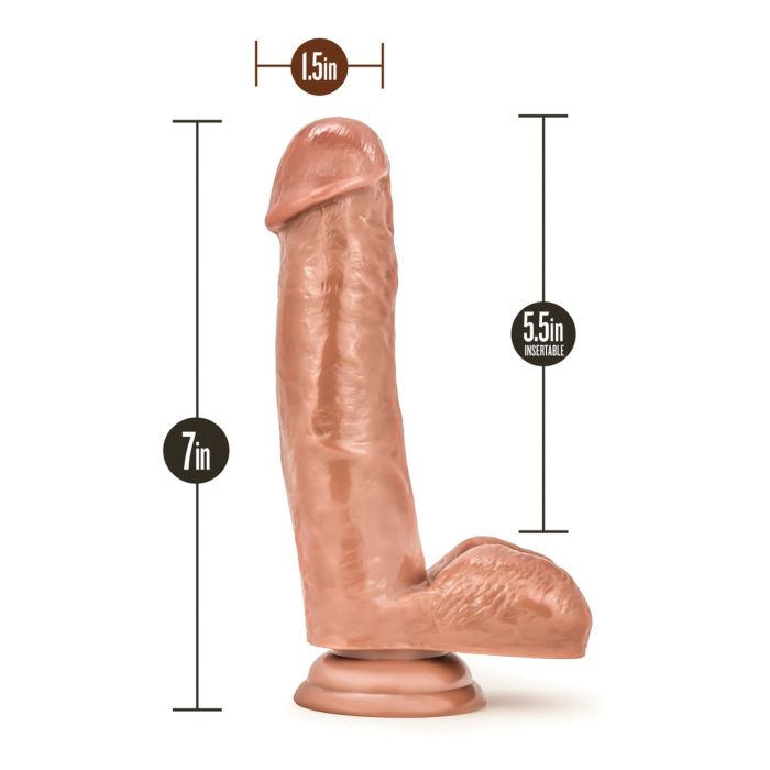 Coverboy The Kingpin 7" Dildo - Latin