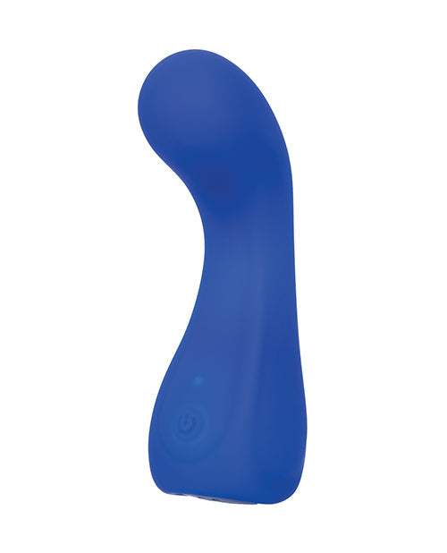 Cascade Curve Rechargeable Vibrator - Blue