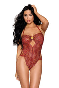 Plus Size Inviting Lace Teddy