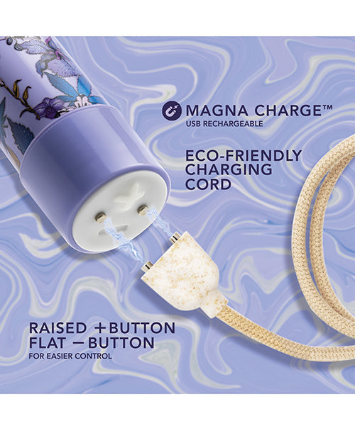 Limited Addiction Floradelic 7" Rechargeable Vibe - Purple