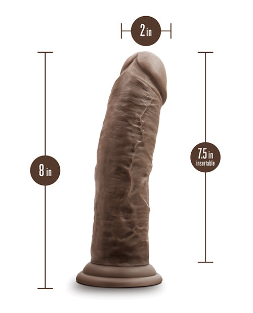 Dr. Shepherd 8" Realistic Dildo Brown