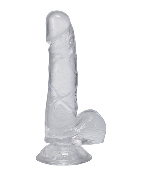 Doc Johnson Dick In A Bag 6" Clear Dildo