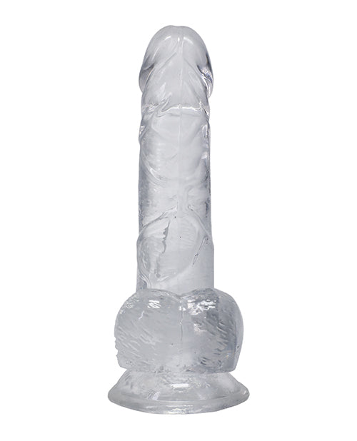 Doc Johnson Dick In A Bag 6" Clear Dildo
