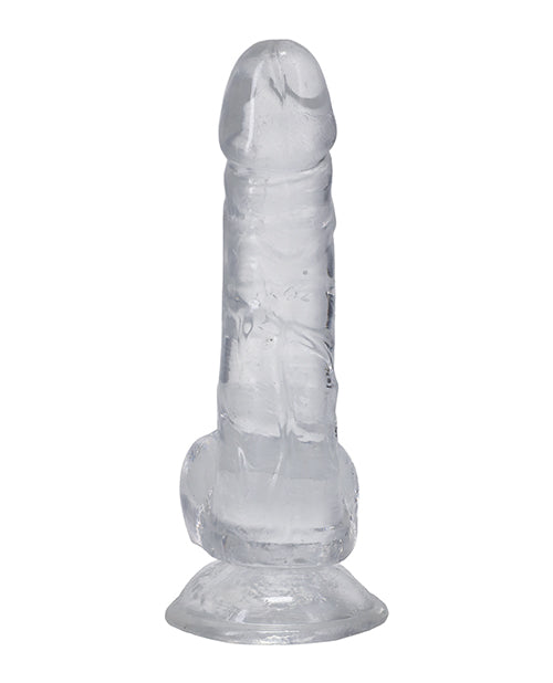 Doc Johnson Dick In A Bag 6" Clear Dildo