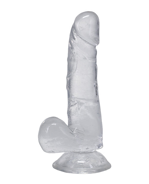 Doc Johnson Dick In A Bag 6" Clear Dildo