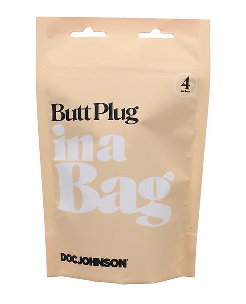Doc Johnson Butt Plug In A Bag 4"