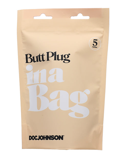 Doc Johnson Butt Plug In A Bag 5"