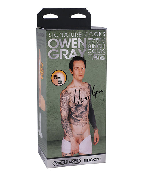 Owen Grey Signature Cocks 8" Silicone Dildo