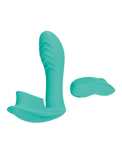 Blaze Remote Control Satisfier Vibrator - Aqua