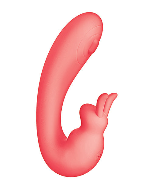 Blaze Bunny Thumper Vibrator - Coral
