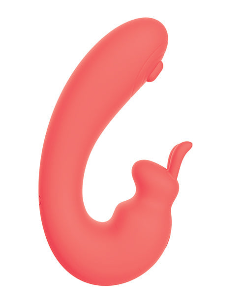Blaze Bunny Thumper Vibrator - Coral