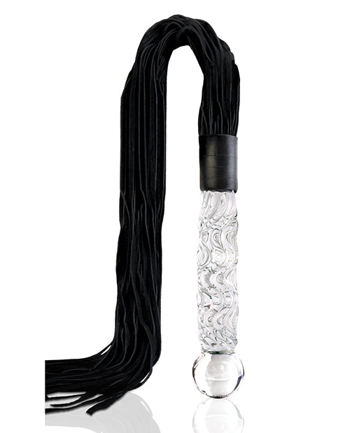 Icicles No. 38 Glass Handled Whip - Clear