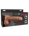 Fetish Fantasy Series 7" Hollow Rechargeable Strap On Tan