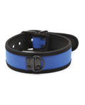 Plesur Neoprene Puppy Play Collar - Blue