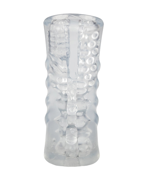 Cyclone Dual Chamber Male Stroker XL - Clear