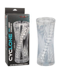 Cyclone Dual Ribbed Male Stroker XL - Clear