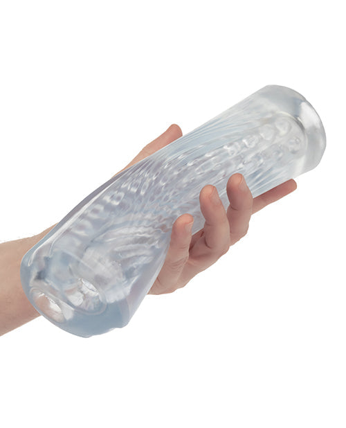 Cyclone Dual Ribbed Male Stroker XL - Clear