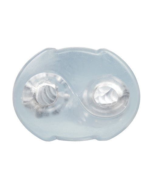 Cyclone Dual Ribbed Male Stroker XL - Clear