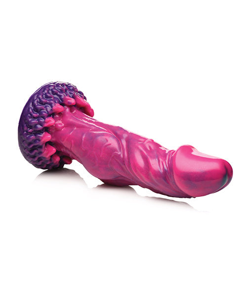 Creature Cocks Xenox Vibrating Silicone Dildo - Pink/Purple