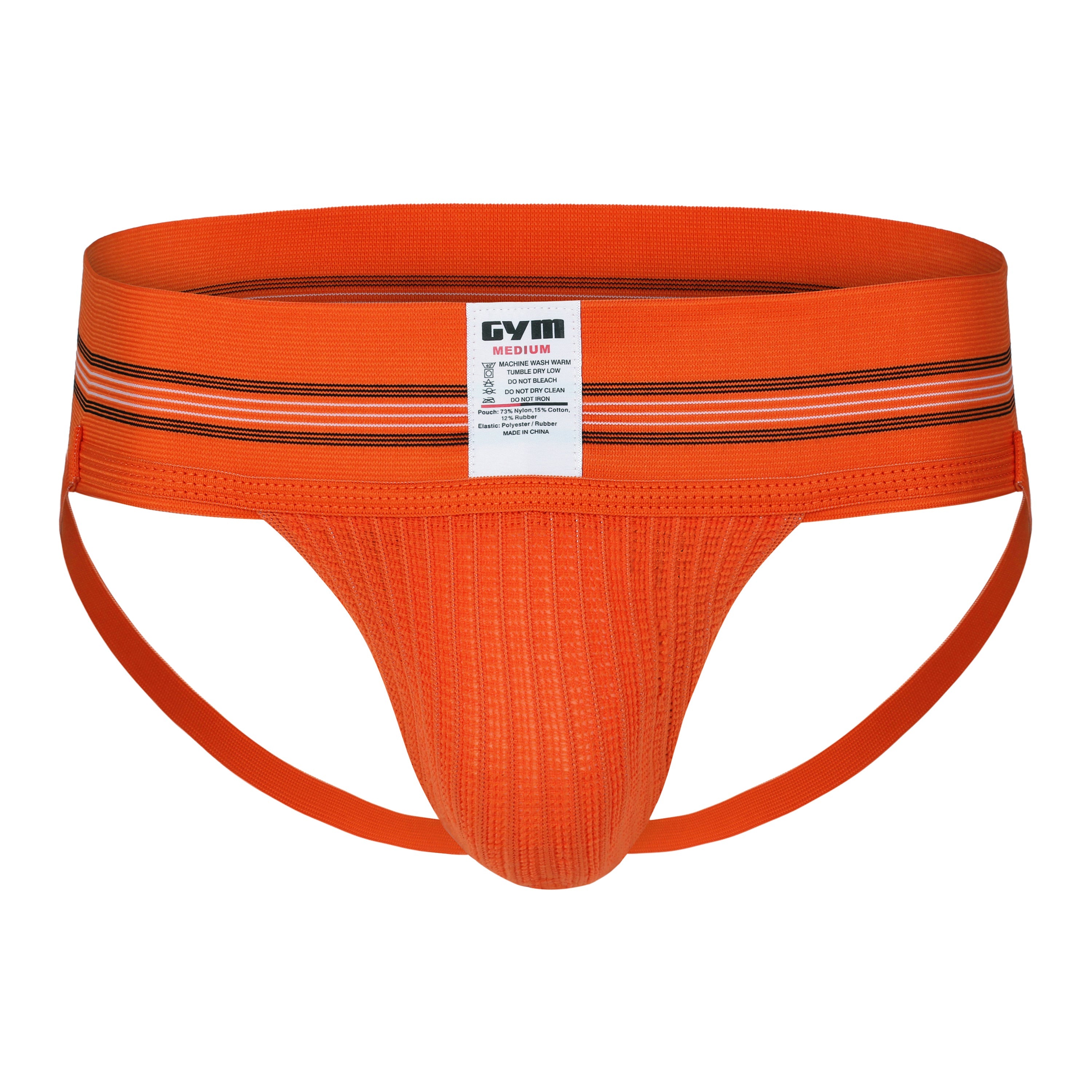 GYM Old School 2.0 Jockstrap with 3" Waistband (1-Pack)