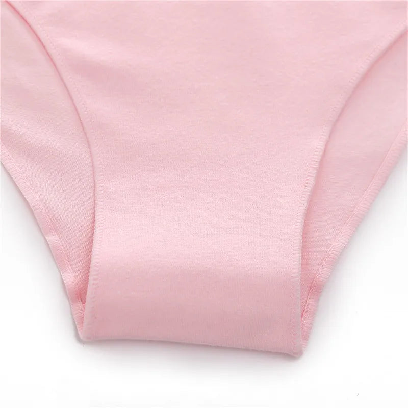 Women's Cotton Panties M-2XL Soft Low-Rise Underwear Ladies Comfortable Underwear Ladies Underpants Female Lingerie 7 Colors New