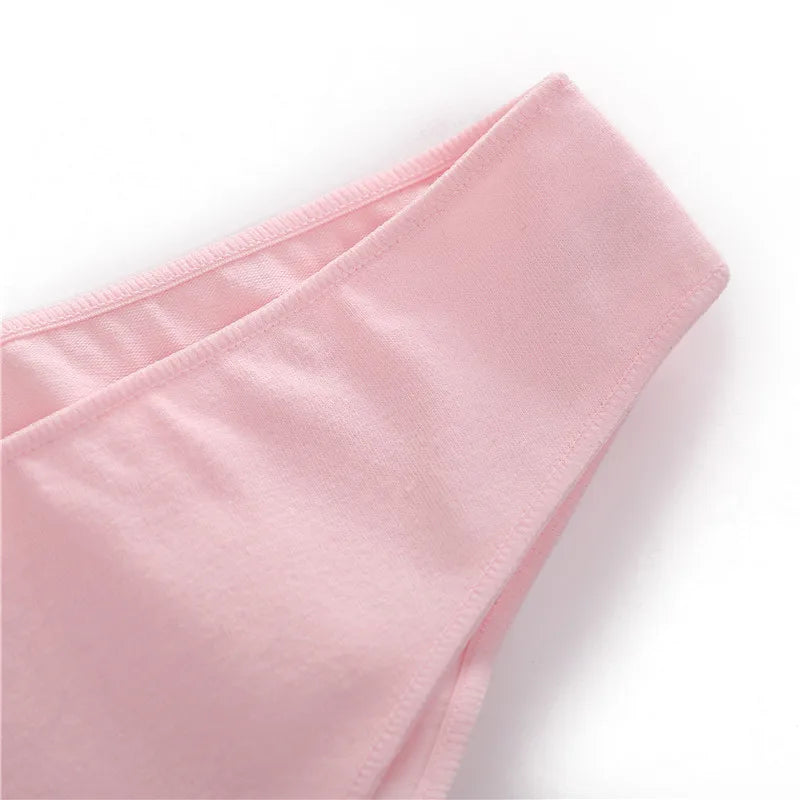 Women's Cotton Panties M-2XL Soft Low-Rise Underwear Ladies Comfortable Underwear Ladies Underpants Female Lingerie 7 Colors New