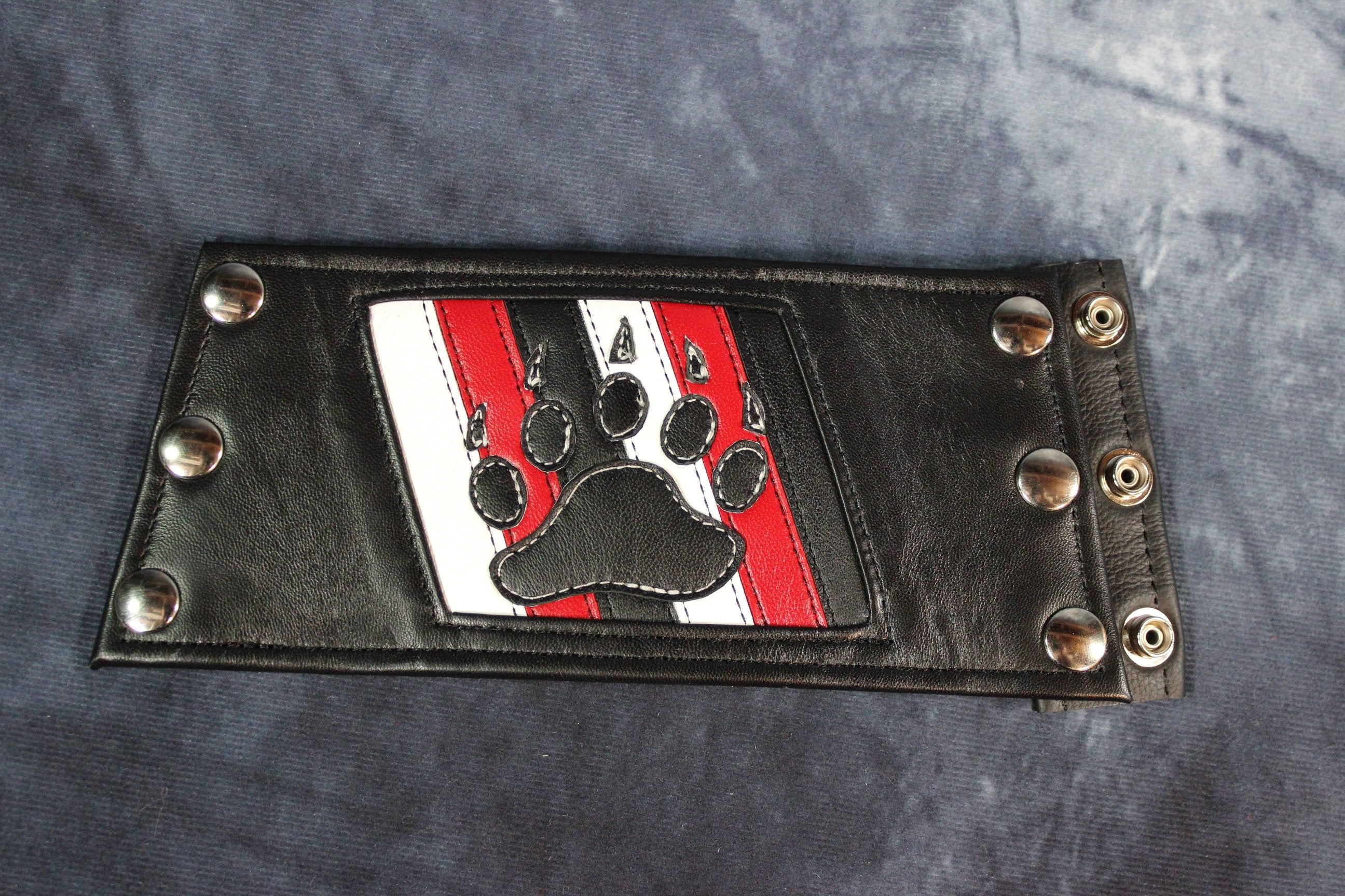 Bear Pride Flag Wrist Wallet (Single)