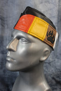Bear Pride Leather Garrison Cap