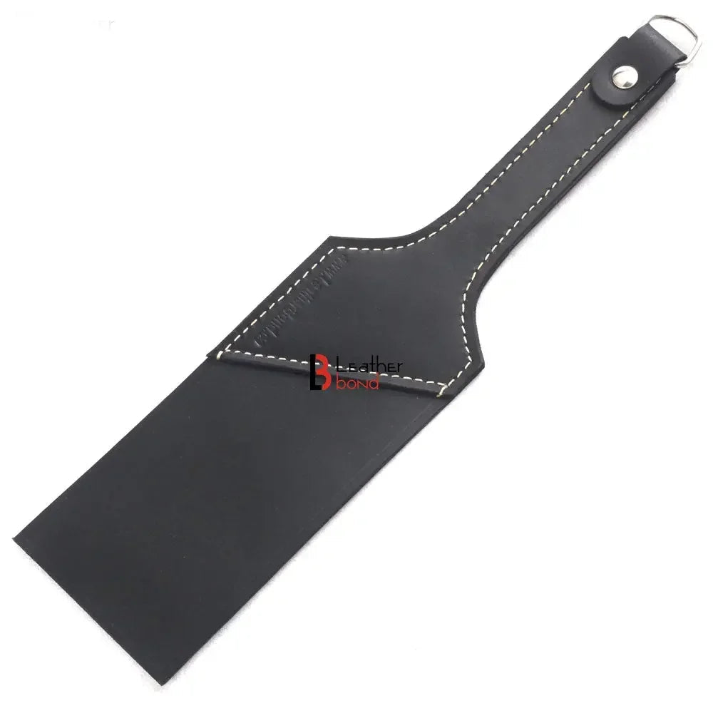 Real Cow Hide Belting Leather Paddle Slapper Medium Weight and Flexible & Hand Made