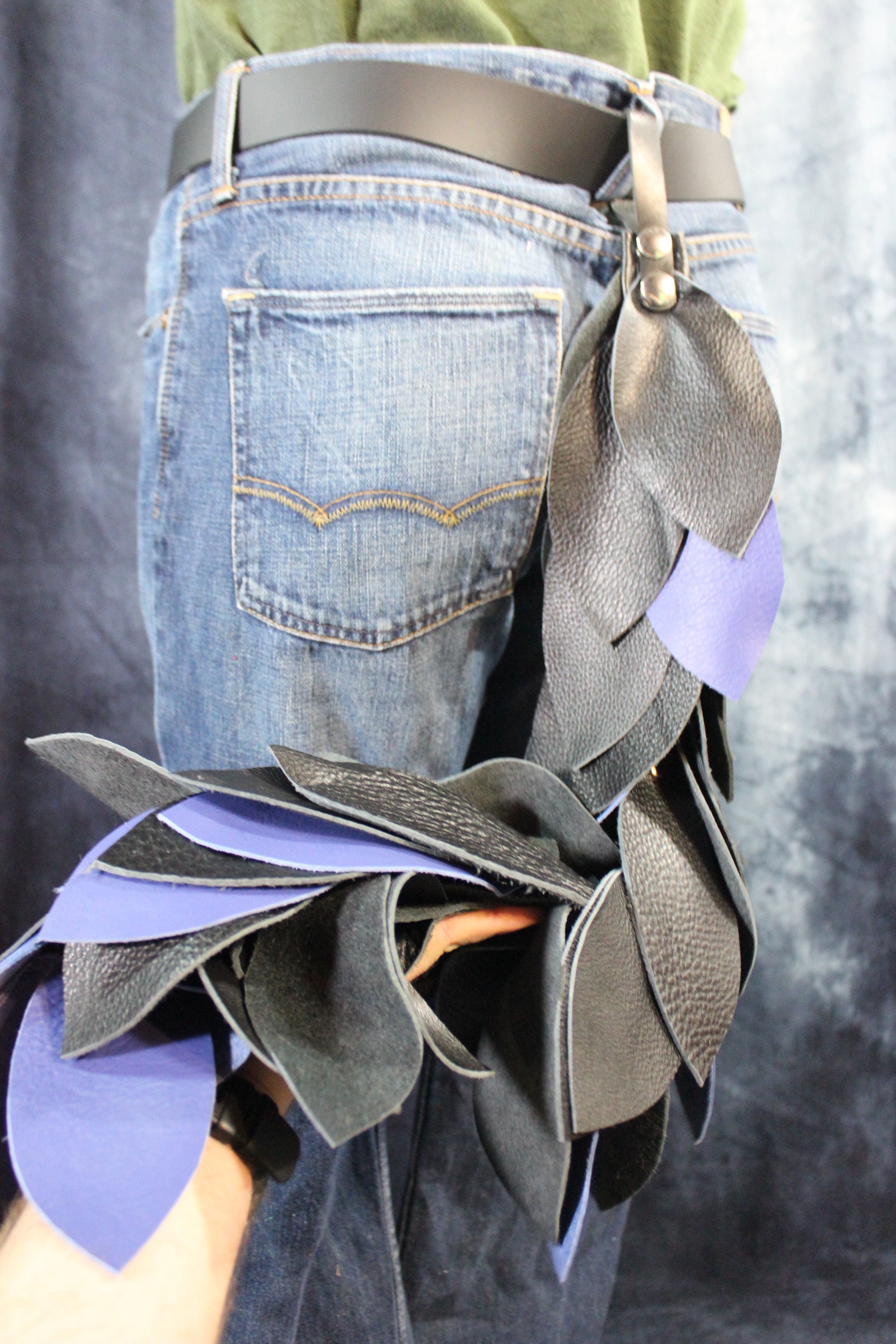 Leather Wolf Tail