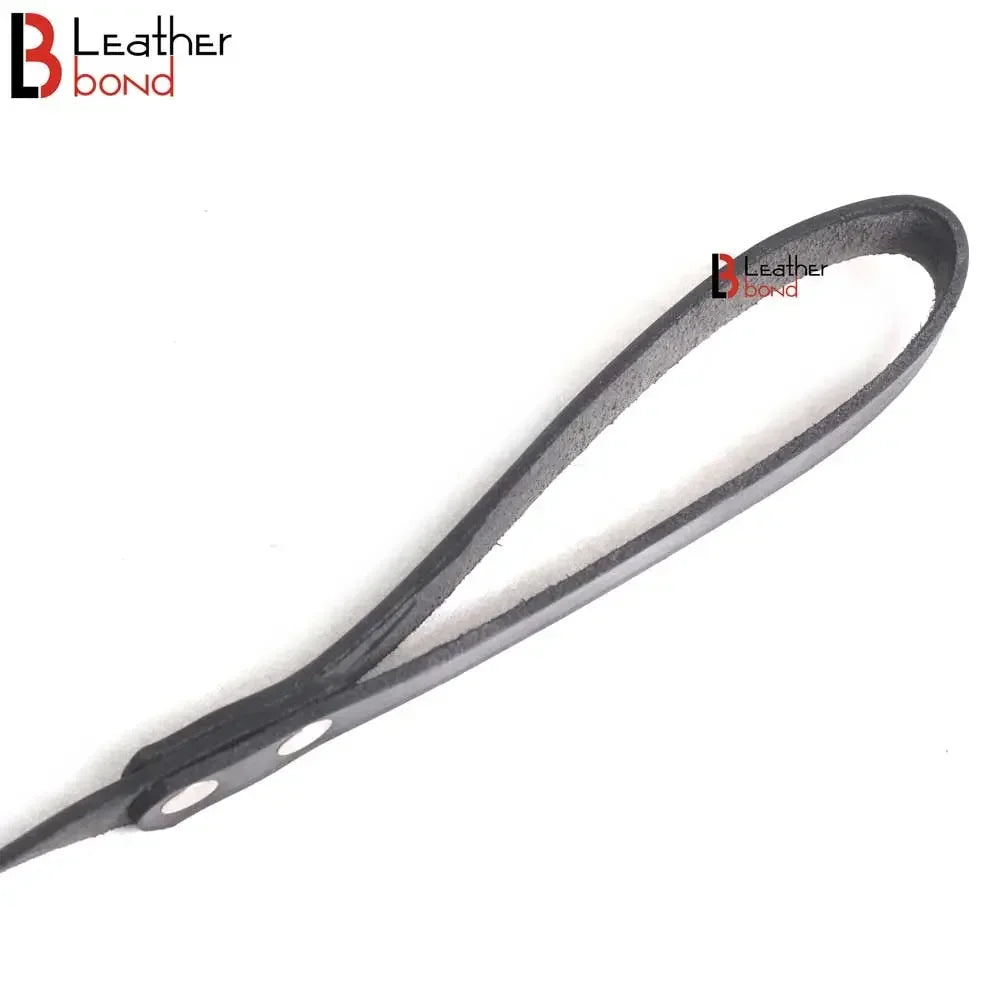 Genuine Leather BDSM Leash & Lead Pet Play, Puppy Play & Kitten Play Submission Bondage