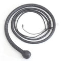 Kangaroo Hide Leather Snake Whip | Shot Loaded | 4, 5, 6 and 8 Feet | 12 Strands Black – Leather Bond