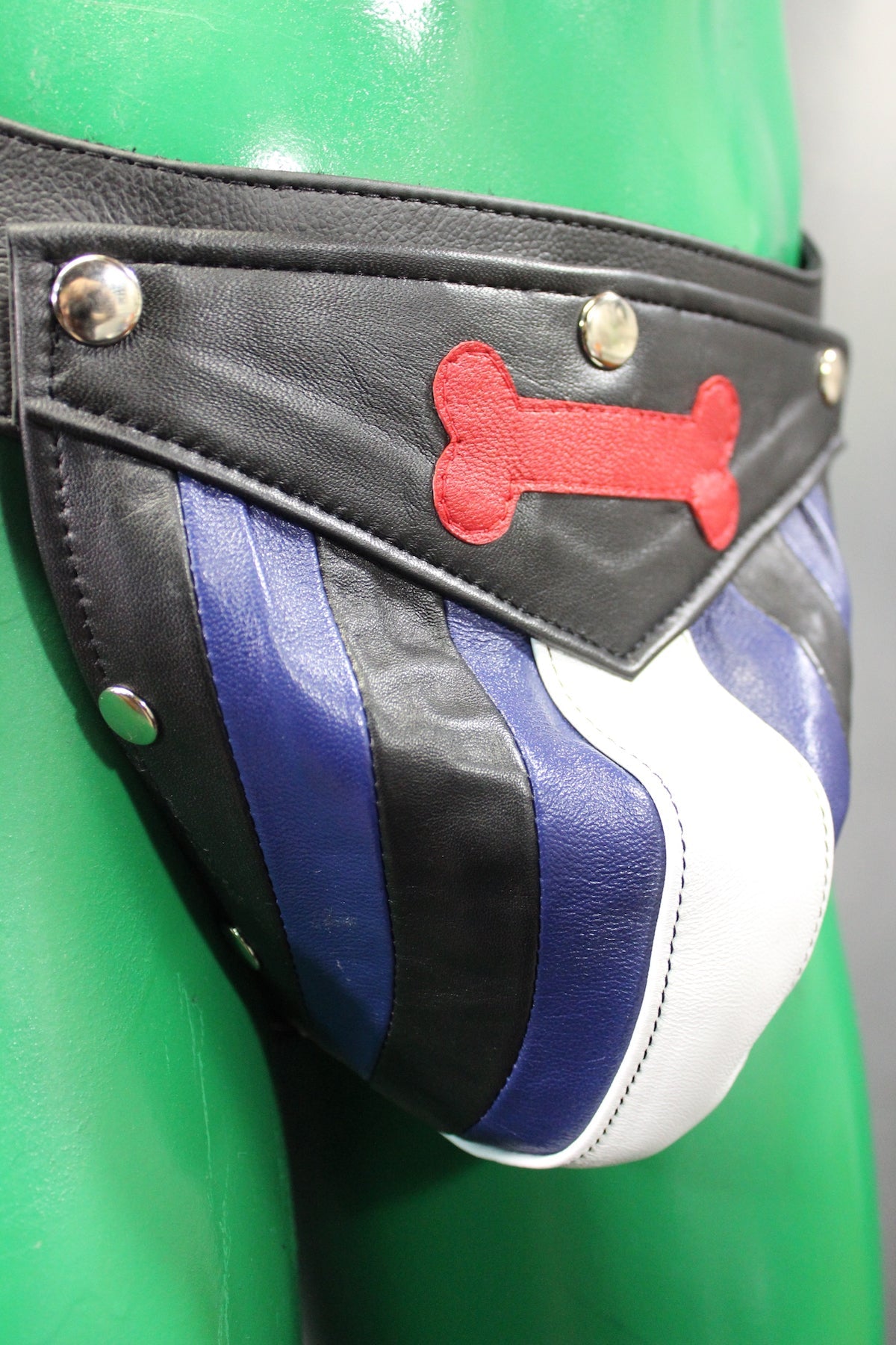 Puppy Pride Leather Jock