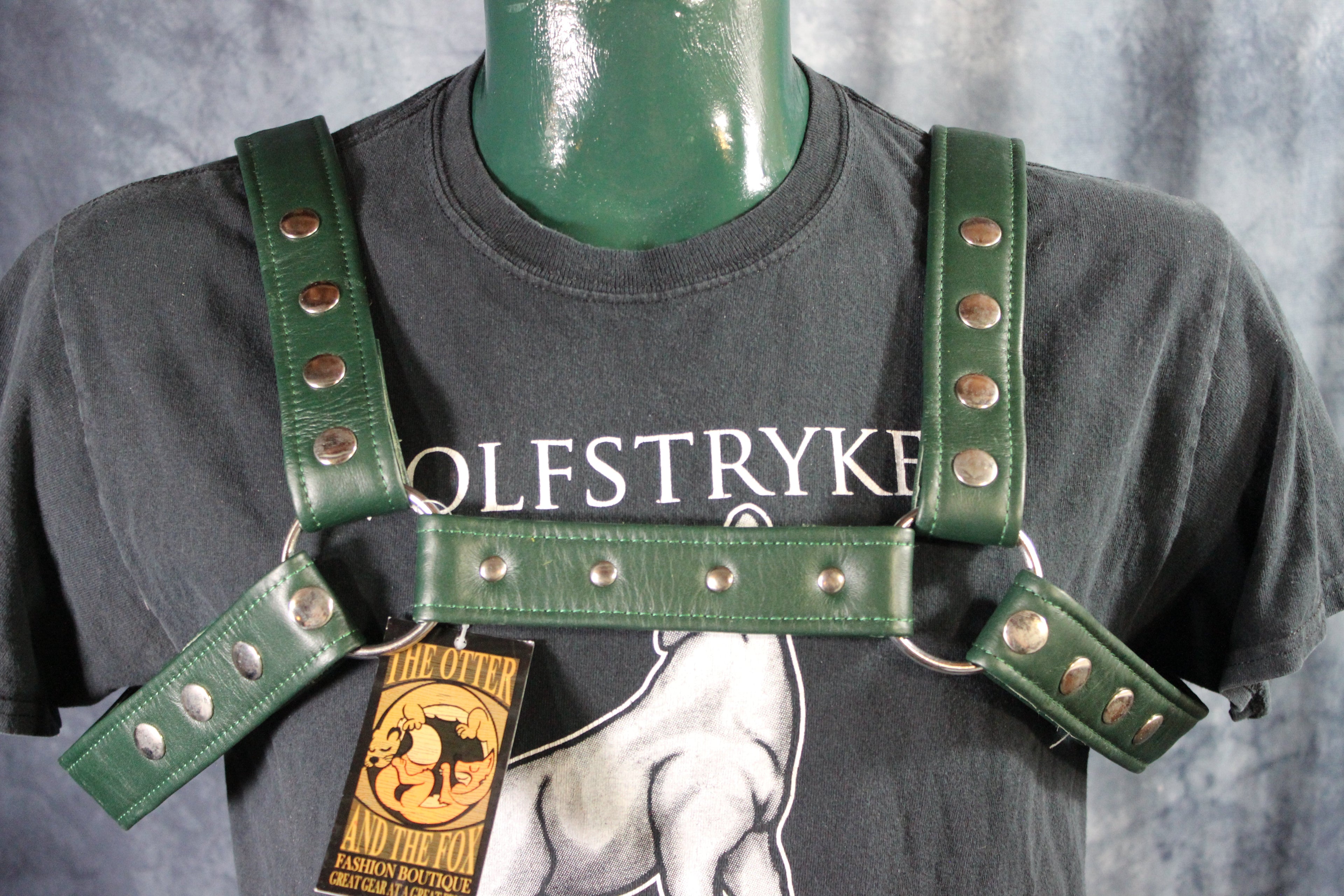 The Otter and The Fox Leather Bulldog Harness