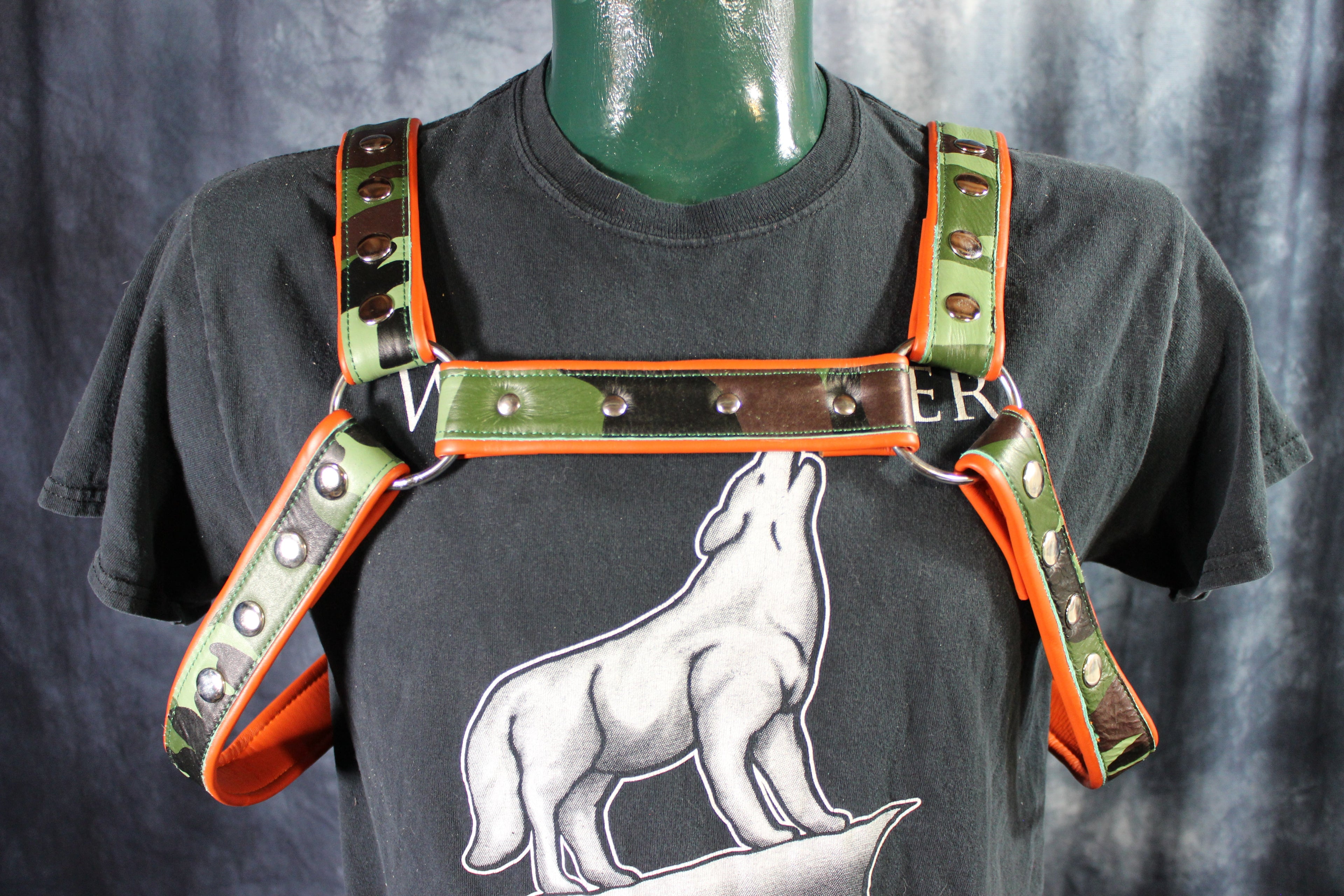 The Otter and The Fox Leather Bulldog Harness