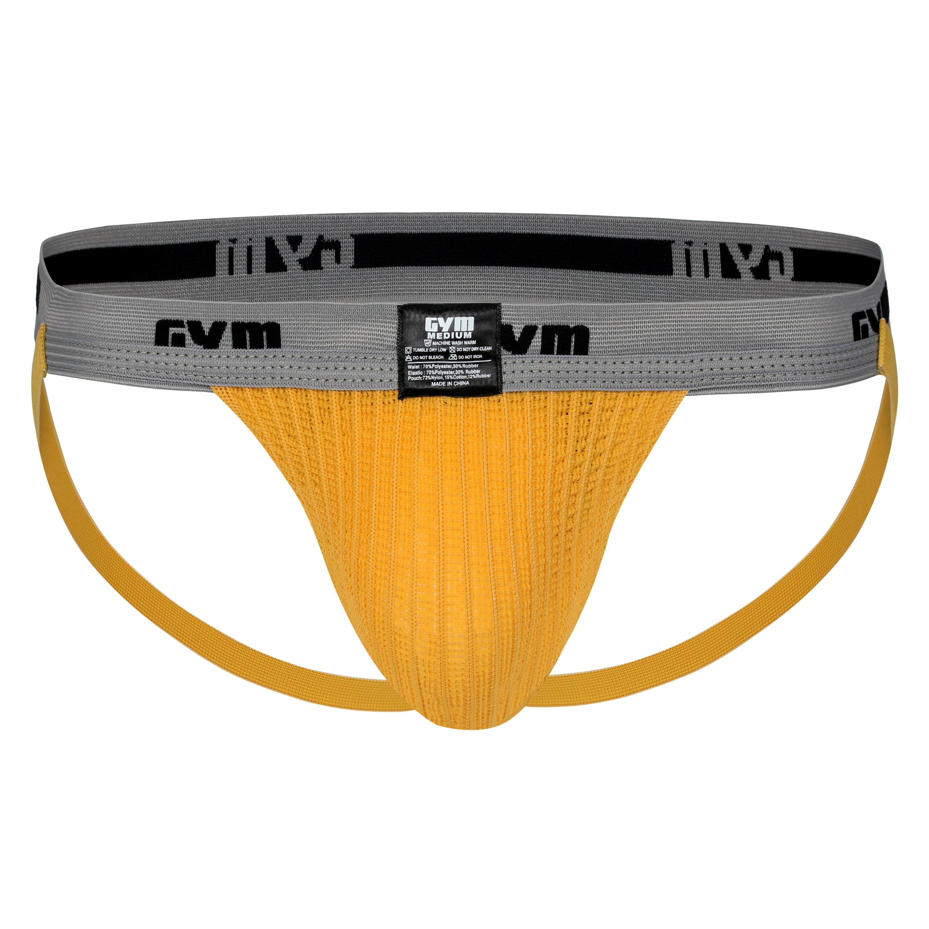 GYM Swim/Run Jockstrap 2.0 with 1" Waistband (1-Pack)
