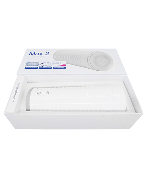 Lovense Max 2 Bluetooth App-Controlled Vibrating and Suction Masturbator