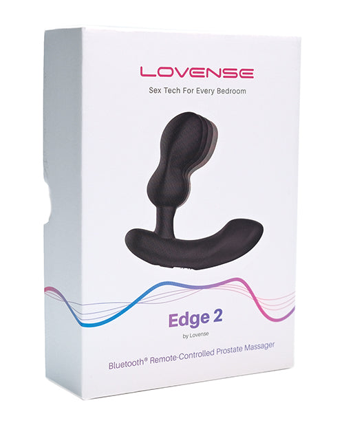 Lovense Edge 2 Adjustable Prostate Massager - Black