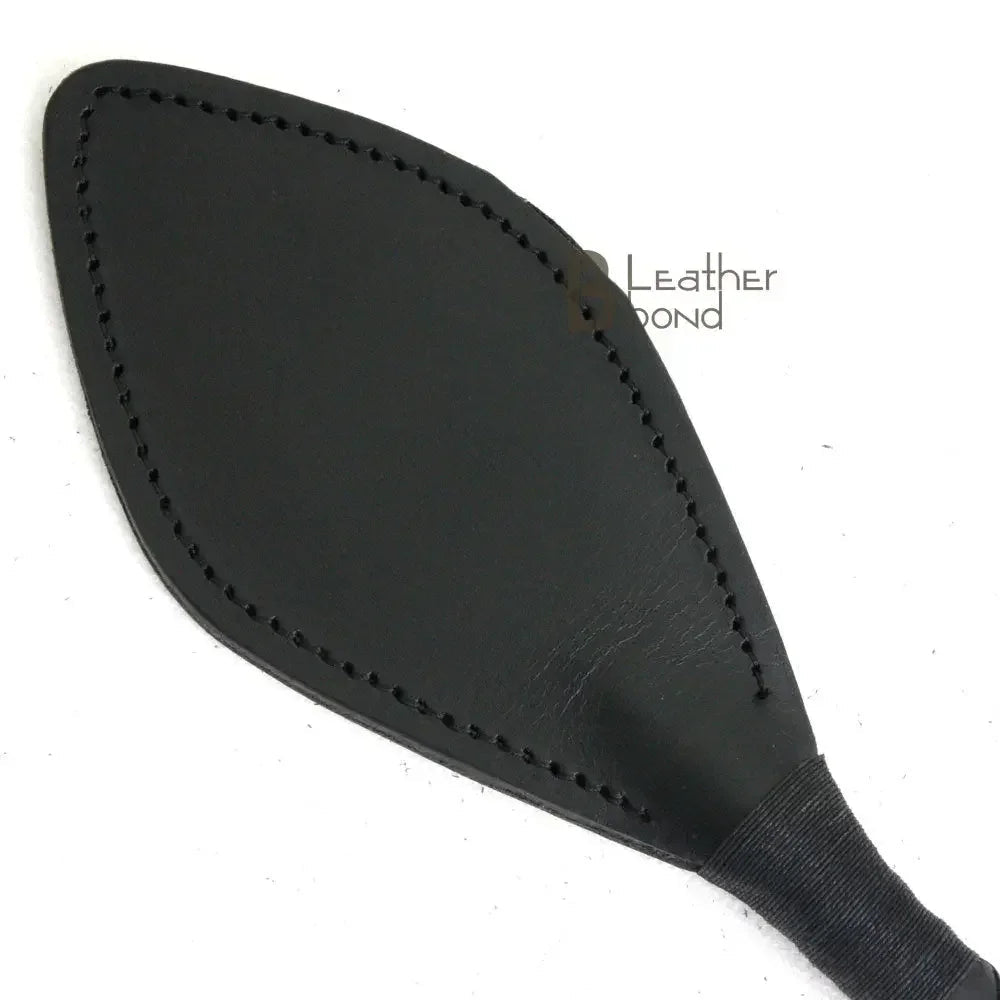 Real Cowhide Braided Dragon Tail Riding Crop Whip Fiber Core | Handcrafted BDSM Flogger